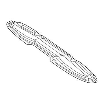 Chrysler 68225645AA SILENCER Hood