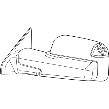 Ram 68412768AA MIRROR Outside Rearview
