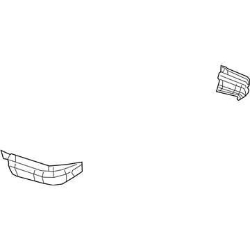 Dodge 68193403AA SHIELD Exhaust Rear Fascia