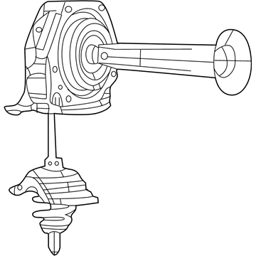 Ram 68266719AA WINCH Spare Tire Carrier Winch to Spare Tire and Wheel