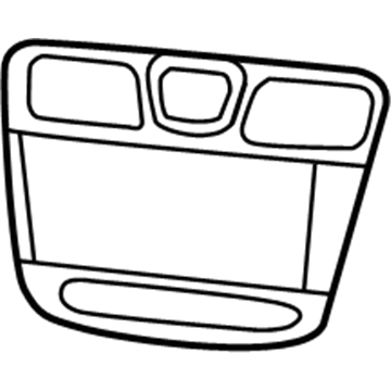 Mopar 1SQ841X8AB Bezel Instrument Panel Center