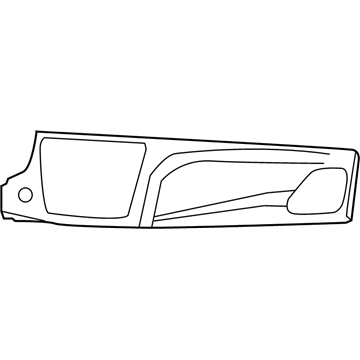 Chrysler 1SR31DX9AB BEZEL Instrument Panel