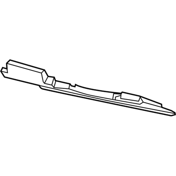 1SQ86HL1AA Mopar Kneeblocker Steering Column Opening Illustration 1 of 1