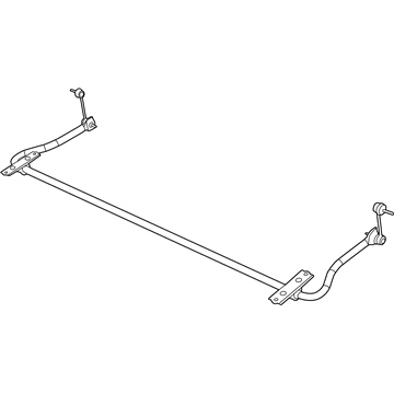 Ram 68168052AB STABILIZER BAR Rear Suspension