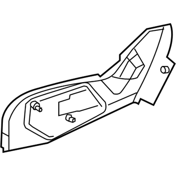 Mopar 1TM30DX9AA Shield Seat Adjuster 1TM30DX9AA Mopar Shield Seat Adjuster Illustration 1 of 1