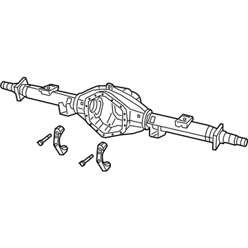 Mopar 68460123AA Housing Rear Axle 68460123AA Mopar Housing Rear Axle Illustration 1 of 1