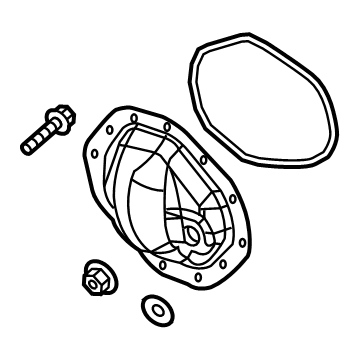 Ram Differential Cover - 68458937AD