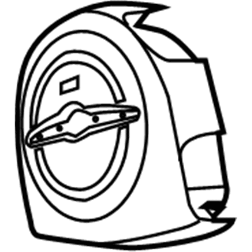 Chrysler 5PP65LC5AD AIR BAG Driver