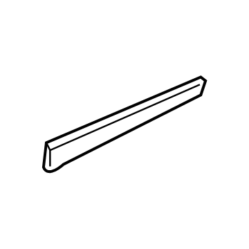 Ram 6QE36SZ0AB MOLDING Body Side