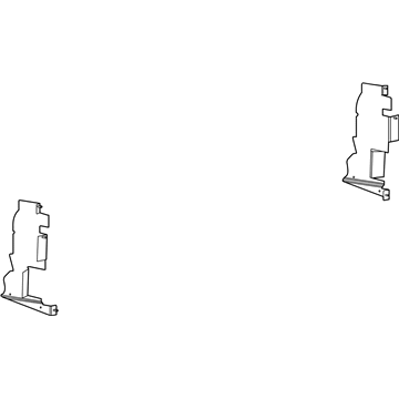 Chrysler 68247592AC SEAL KIT Radiator Side Air