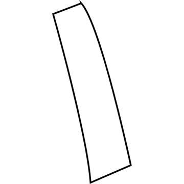 Chrysler 68187816AG APPLIQUE C Pillar Right or Left