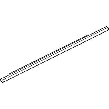 Chrysler 68188798AE WEATHERSTRIP Rear Door Belt Outer