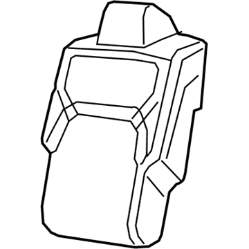 Mopar 6RF27BD3AB Cover Front Seat Back