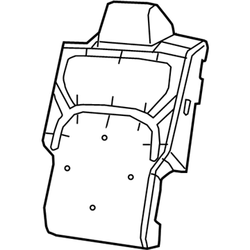 Mopar 68299865AA Foam Seat Back Front