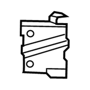 Jeep 68295346AA BRACKET Rear Bumper