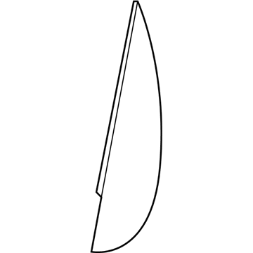 Jeep 68282864AB APPLIQUE MIRROR FLAG