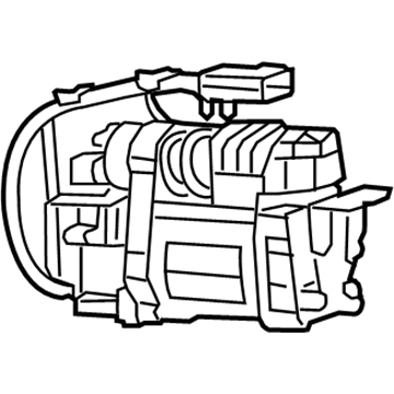 Ram 68204387AB COMPRESSOR Air Suspension