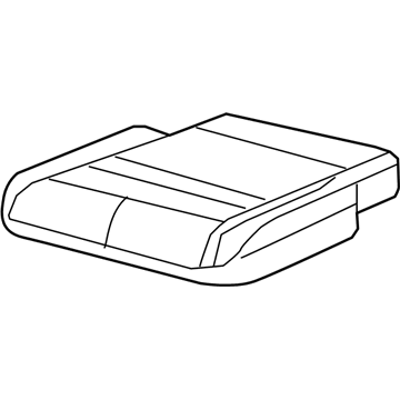 Ram 6RF30BD3AB COVER Front Seat Cushion Storage Lid