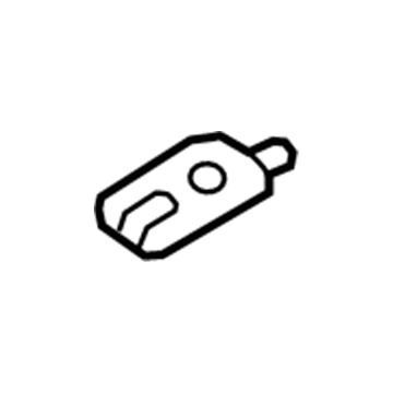 Chrysler 6LZ96PD2AB SUPPORT Visor