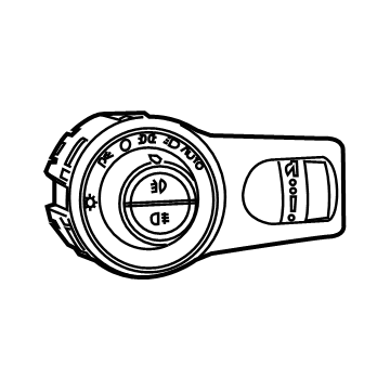 Jeep 68154356AC SWITCH Headlamp