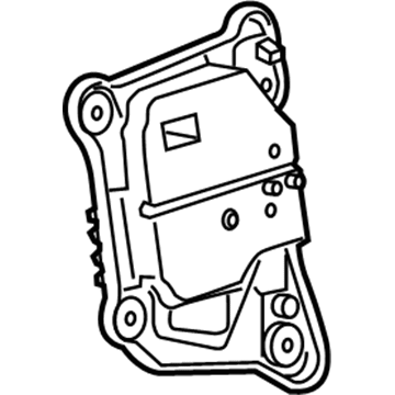 Chrysler 68314771AA PANEL CARRIER PLATE Sliding Door