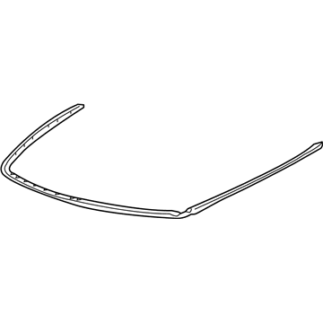 Jeep 68103103AA WEATHERSTRIP Hood