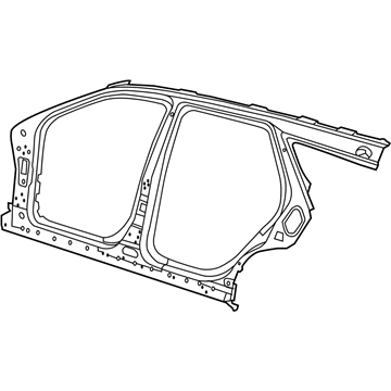 Dodge 55369404AG REINFORCEMENT Body Side Aperture