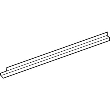 Dodge 68040035AA WEATHERSTRIP Front Door Belt Inner