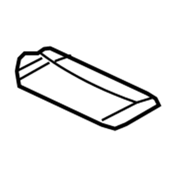 Dodge 68202462AB BEZEL Hood