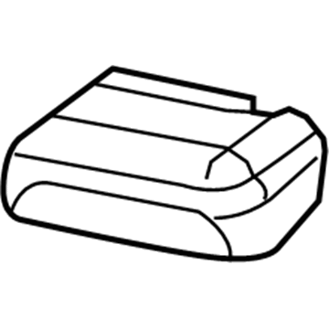 Mopar 6PW65TX7AD Cover Rear Seat Cushion Left Mopar 6PW65TX7AD Cover Rear Seat Cushion Left