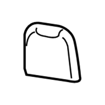 Mopar 6AA68STTAB Headrest Rear Outboard