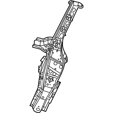 Jeep 68243625AA RAIL Rear