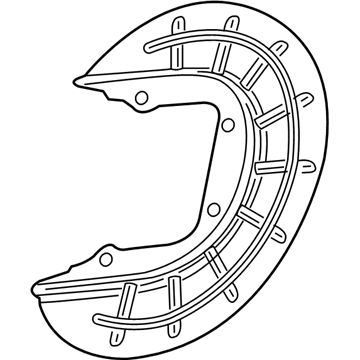 Jeep 68254970AA SHIELD Splash