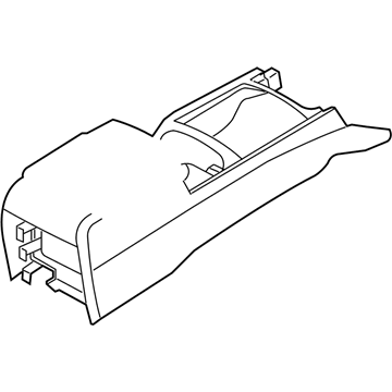 Mopar 1BJ011D5AB Console Base 1BJ011D5AB Mopar Console Base Illustration 1 of 1
