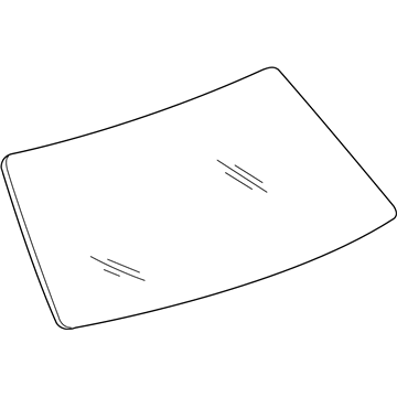 68295716AA Mopar Windshield Shipping Assembly-30 Lite Glass Without Seal Illustration 1 of 1