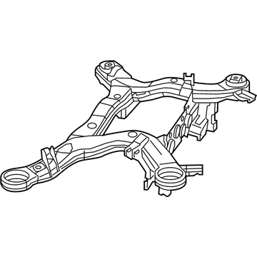 Jeep Grand Cherokee Rear Crossmember - 52124640AM