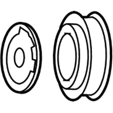 Dodge 68087441AB PULLEY HUB KIT A/C Compressor