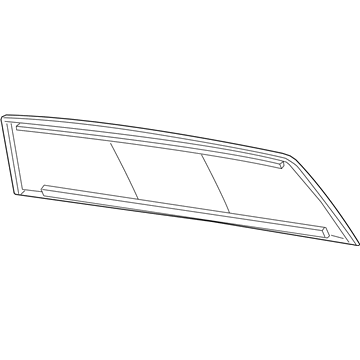 Ram 68104848AI GLASS Backlite Sliding Assembly