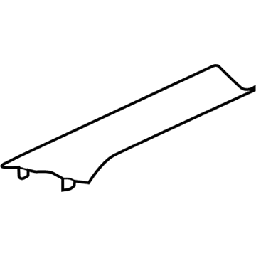 Dodge 5VK87DX9AD MOLDING A PILLAR