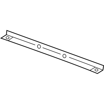 Dodge 6DF23DX9AA MOLDING Rear Header Upper