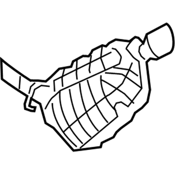 Dodge 68305530AB MUFFLER Exhaust