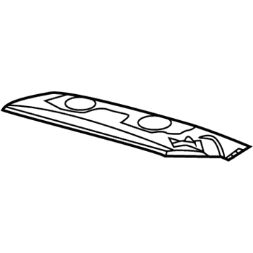 Jeep 68243782AB HEADER Roof Rear