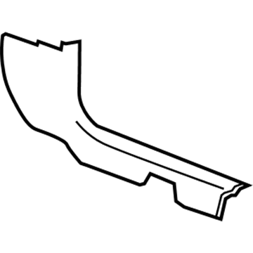 Jeep 1BS36XDVAC PANEL Cowl Side Trim