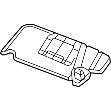 Jeep 1WK20DX9AE VISOR Illuminated, Includes 3 Attach Screws