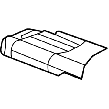 Mopar 6CF96VT9AA Cover Rear Seat Cushion Right