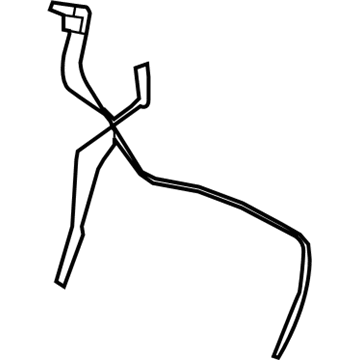 Mopar 5NT391A3AB Handle And Cable Seat Release Left 5NT391A3AB Mopar Handle And Cable Seat Release Left Illustration 1 of 1