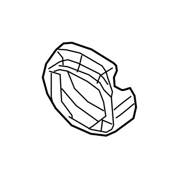 Jeep 6AA92TX7AB SHROUD Steering Column