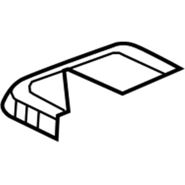 Mopar 1VF69DW1AA Bezel Center Console Service By Individual Components