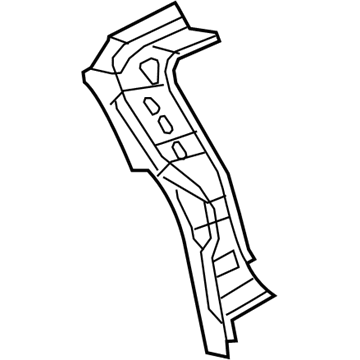 Jeep 68045581AD REINFORCEMENT D Pillar