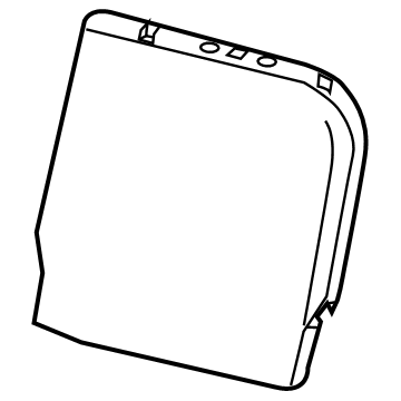 Mopar 68299905AD Foam Seat Back Left Mopar 68299905AD Foam Seat Back Left